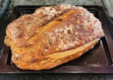 Surdejsbrød med græskar