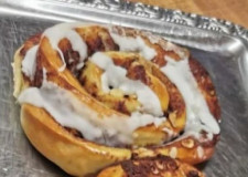 Onsdagsnegl med hvid glasur